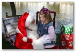 Santa at Christmas Island 2013