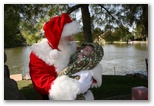 Santa at Christmas Island 2013