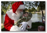 Santa at Christmas Island 2013