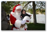 Santa at Christmas Island 2013