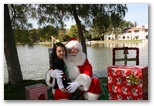 Santa at Christmas Island 2013