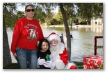 Santa at Christmas Island 2013