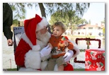 Santa at Christmas Island 2013