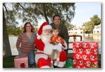 Santa at Christmas Island 2013