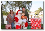 Santa at Christmas Island 2013