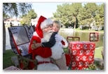 Santa at Christmas Island 2013