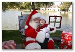 Santa at Christmas Island 2013