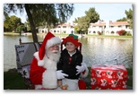 Santa at Christmas Island 2013