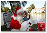 Santa at Christmas Island 2013