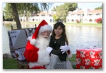 Santa at Christmas Island 2013