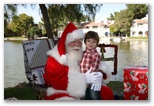 Santa at Christmas Island 2013