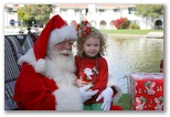 Santa at Christmas Island 2013