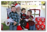 Santa at Christmas Island 2013