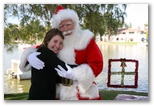 Santa at Christmas Island 2013