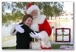 Santa at Christmas Island 2013