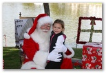 Santa at Christmas Island 2013