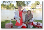 Santa at Christmas Island 2013