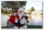 Santa at Christmas Island 2013