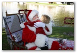 Santa at Christmas Island 2013