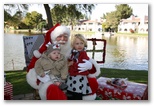 Santa at Christmas Island 2013