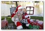 Santa at Christmas Island 2013