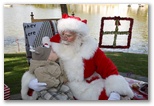 Santa at Christmas Island 2013