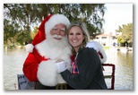 Santa at Christmas Island 2013