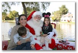 Santa at Christmas Island 2013