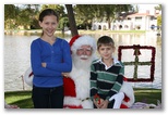 Santa at Christmas Island 2013