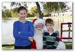 Santa at Christmas Island 2013