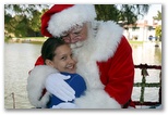 Santa at Christmas Island 2013