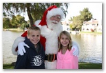 Santa at Christmas Island 2013