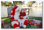 Santa at Christmas Island 2013