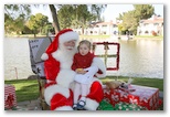 Santa at Christmas Island 2013