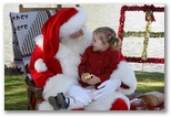 Santa at Christmas Island 2013