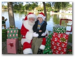 Santa at Christmas Island 2013