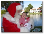 Santa at Christmas Island 2013