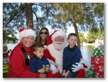 Santa at Christmas Island 2013