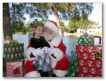 Santa at Christmas Island 2013