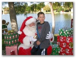 Santa at Christmas Island 2013