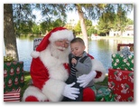 Santa at Christmas Island 2013