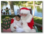 Santa at Christmas Island 2013