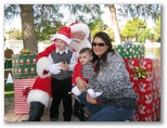 Santa at Christmas Island 2013