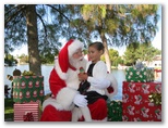 Santa at Christmas Island 2013