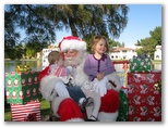 Santa at Christmas Island 2013