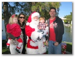 Santa at Christmas Island 2013