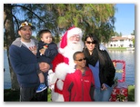 Santa at Christmas Island 2013