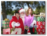 Santa at Christmas Island 2013