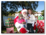 Santa at Christmas Island 2013