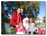 Santa at Christmas Island 2013